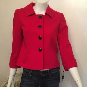 Tahari Red Blazer